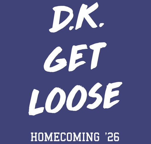DK Alumni Foundation Homecoming T-Shirt Fundraiser shirt design - zoomed