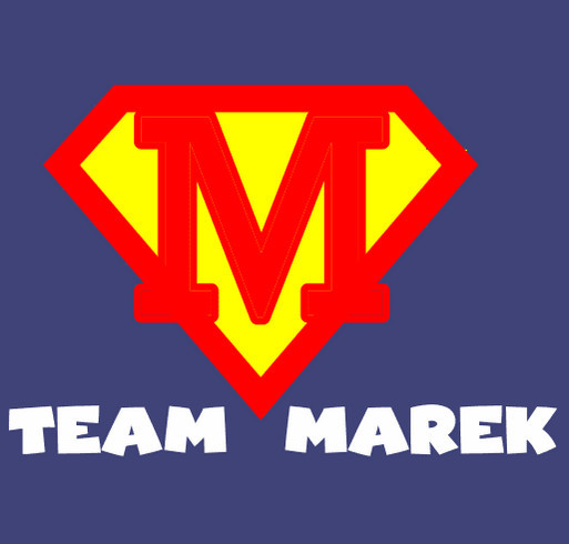 Team Marek shirt design - zoomed