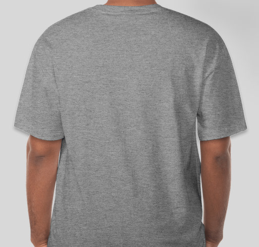 #BlackTomato t-shirt campaign Fundraiser - unisex shirt design - back