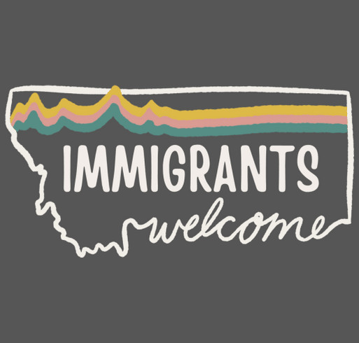 Support your Refugee and Immigrant Neighbors! shirt design - zoomed