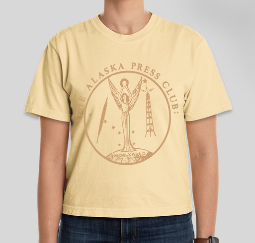 Alaska Press Club Tees 2023 Fundraiser - unisex shirt design - front