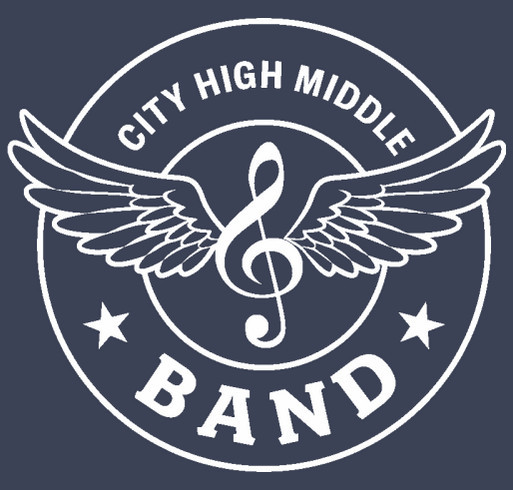 CHMS Band shirt design - zoomed