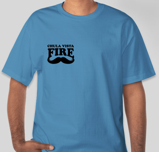 CVFD Firefighters Support Movember Fundraiser - unisex shirt design - front