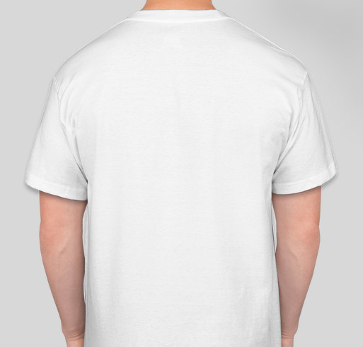 Festive, Flightless, Fabulous Fundraiser - unisex shirt design - back