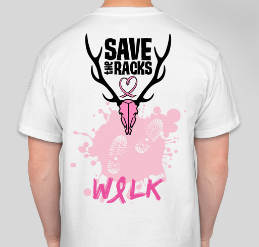 Save the Racks & Walk for Sherry!!! Fundraiser - unisex shirt design - back