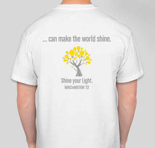 Workmanship Incorporated Creative Collective Fundraiser - unisex shirt design - back