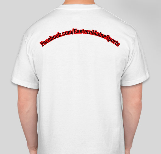 Eastern Maine Sports. Fundraiser - unisex shirt design - back