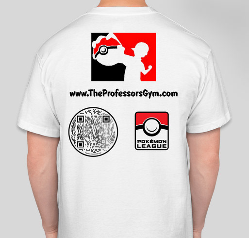 Professor Zay's Pokémon Club Fundraiser - unisex shirt design - back