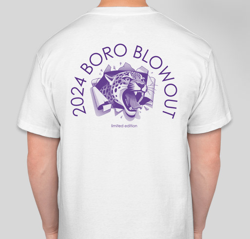 2024 Boro Blowout T-Shirts Fundraiser - unisex shirt design - back