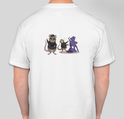 Central Piedmont Visual Arts Club T-shirt Fundraiser Fundraiser - unisex shirt design - back