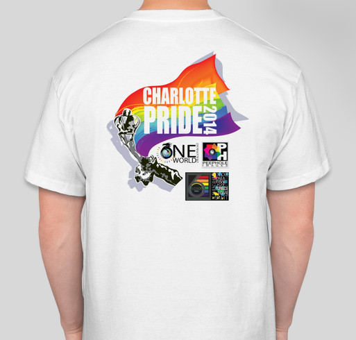 One World Dragon Boat Pride Fundraiser - unisex shirt design - back