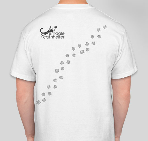 Adoption Center Building Fund Fundraiser - unisex shirt design - back