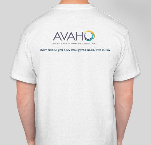 Let's Move for Veterans Fundraiser - unisex shirt design - back