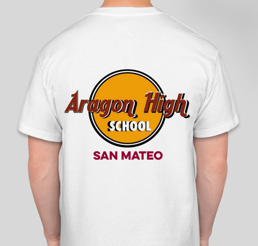 Aragon Cafe T-Shirt Fundraiser - unisex shirt design - back