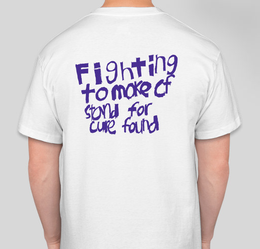 Bella's Warriors Fundraiser - unisex shirt design - back