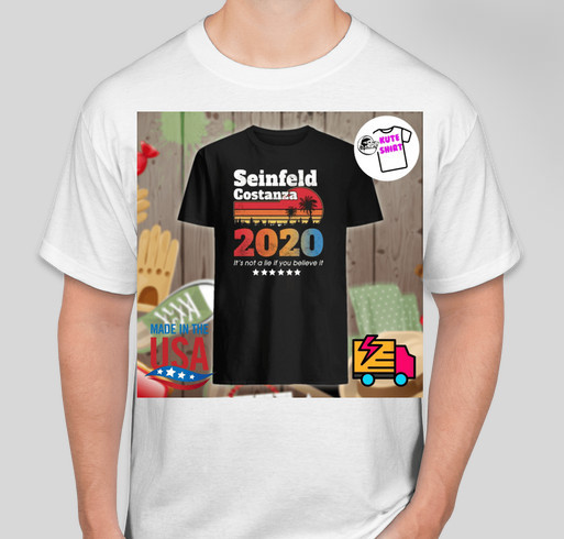 Seinfeld Costanza It S Not A Lie If You Believe It Vintage Shirt Custom Ink Fundraising