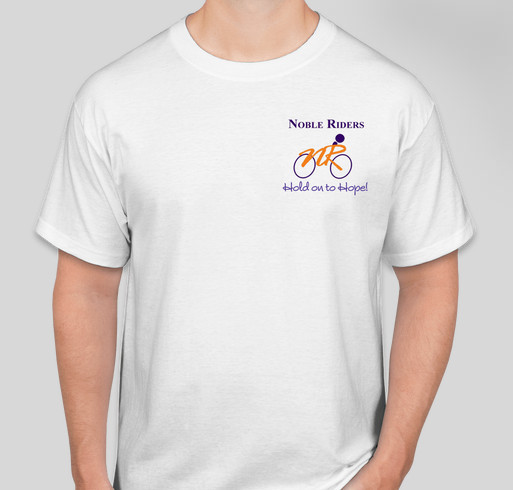 Noble Riders Bike MS 2014 Fundraiser - unisex shirt design - front