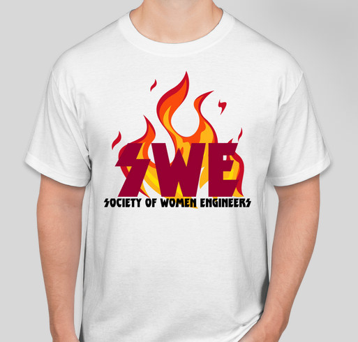 Society of Women Engineers Fundraiser - unisex shirt design - front