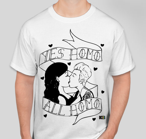 Help Me Live! Fundraiser - unisex shirt design - front