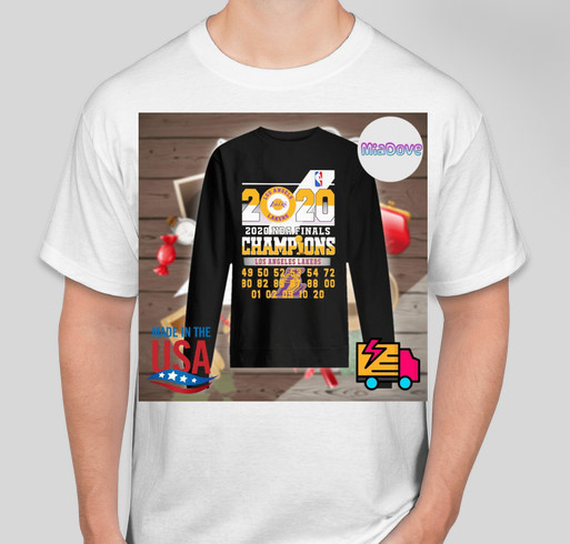 Los Angeles Lakers 2020 Nba Finals Champions Shirt Custom Ink Fundraising