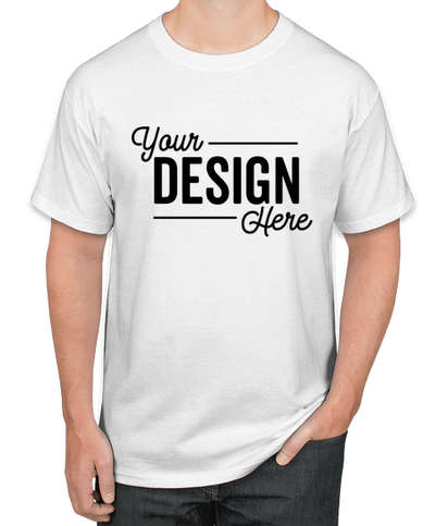 Design Custom Printed Hanes Authentic T-Shirts Online at Custom Ink