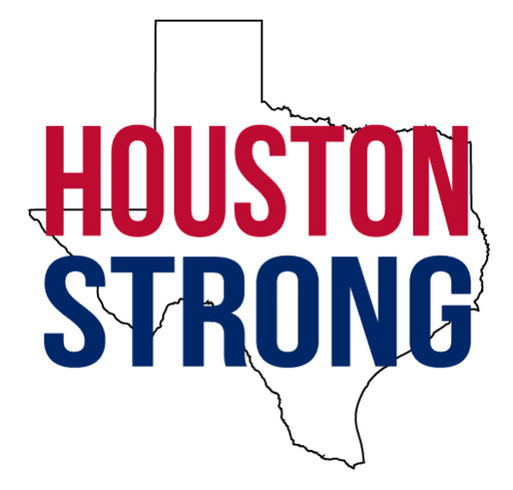 Houston Strong T-Shirt (Hurricane Harvey Relief Support) shirt design - zoomed