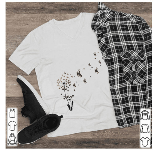 Dandelion Flower University Of Wyoming Athletics Hearts Shirt