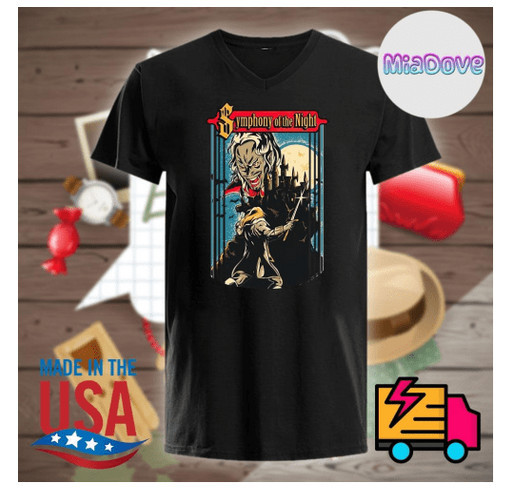 Symphony of the Night shirt shirt design - zoomed