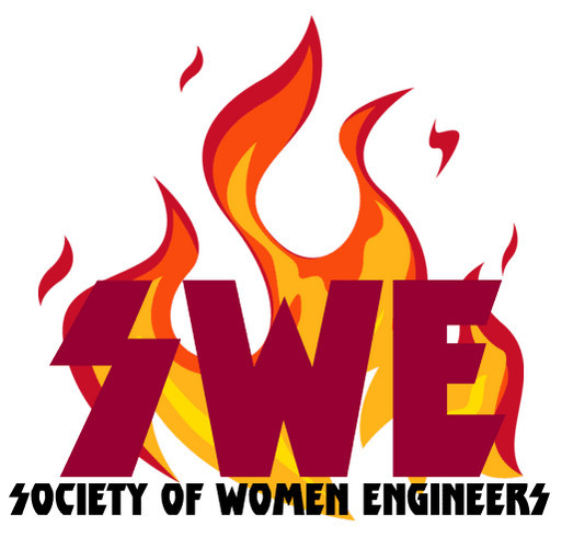 Society of Women Engineers shirt design - zoomed