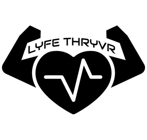 LIFE THRYVR shirt design - zoomed