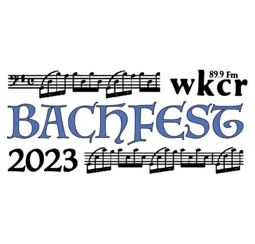 WKCR's Bachfest T-Shirt shirt design - zoomed