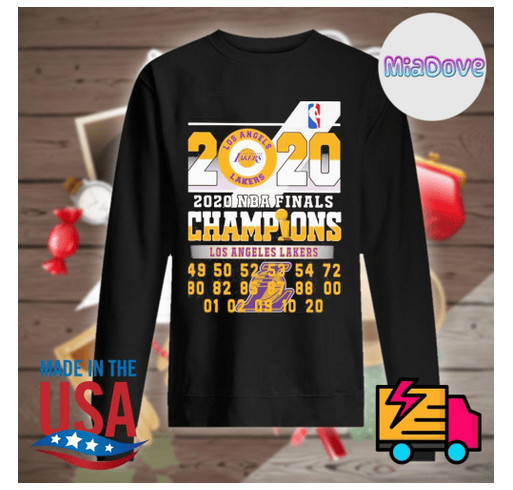 Los Angeles Lakers 2020 Nba Finals Champions Shirt Custom Ink Fundraising