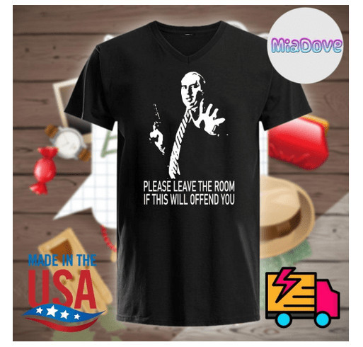 Budd Dwyer please leave the room if this will offend you shirt shirt design - zoomed