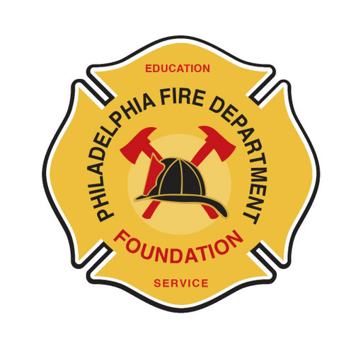 Philadelphia Fire Department Foundation Tee shirt design - zoomed