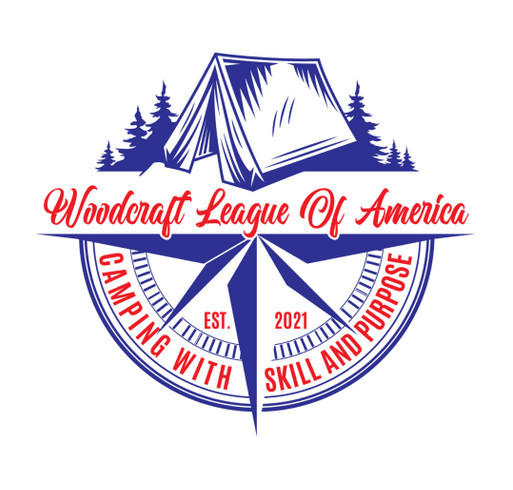 Woodcraft League of America Launching a School Fundraiser shirt design - zoomed