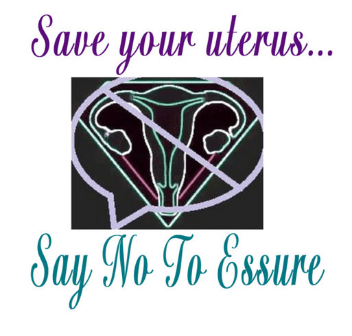 Essure Awareness and Support For Our Esisters shirt design - zoomed