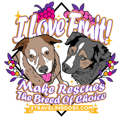 Make Rescues The Breed Of Choice shirt design - zoomed