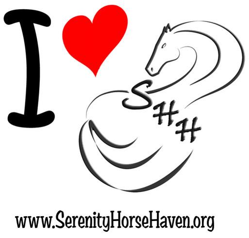 Serenity Horse Haven's T-Shirt Fundraiser - Help us feed and care for the horses! shirt design - zoomed