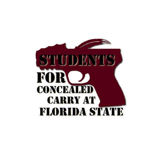 Students for Concealed Carry at FSU shirt design - zoomed