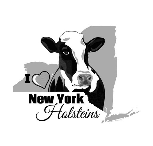 Holsteins and NY Juniors- great combination! shirt design - zoomed
