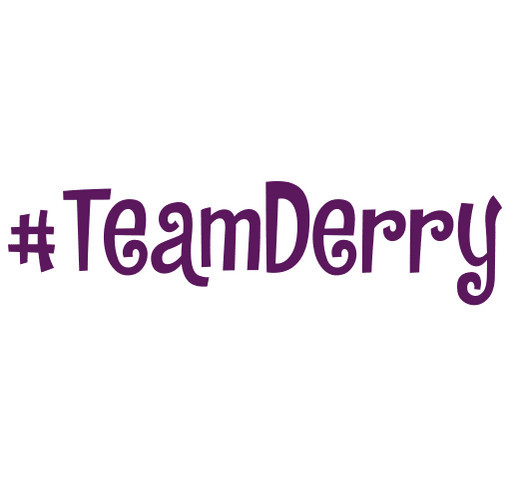 #TeamDerry shirt design - zoomed