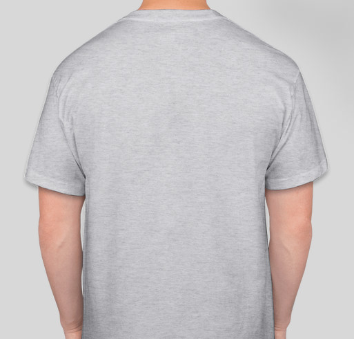 Festive, Flightless, Fabulous Fundraiser - unisex shirt design - back