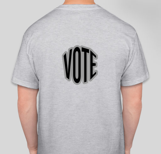 RBG_VOTE Fundraiser - unisex shirt design - back