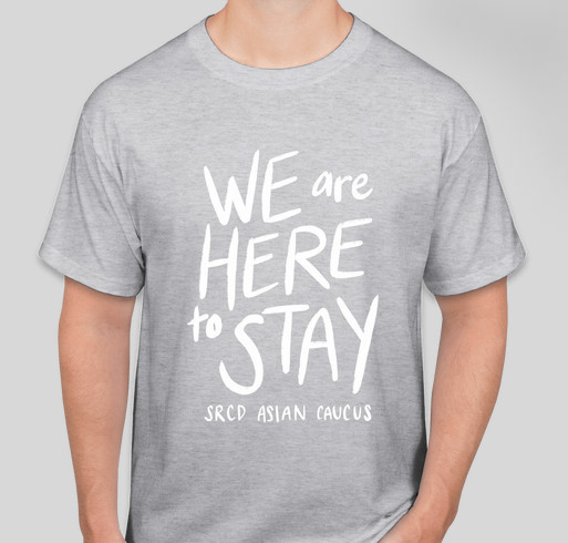 SRCD Asian Caucus Fundraiser - unisex shirt design - front