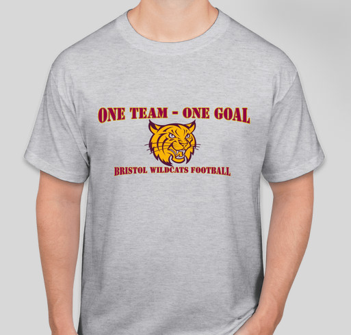 Bristol Wildcats Football Club Fundraiser - unisex shirt design - front