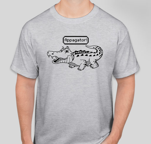 "Appagator" Brand Designs Fundraiser - unisex shirt design - front