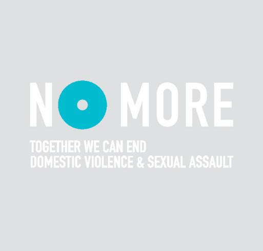 NO MORE DOMESTIC VIOLENCE & SEXUAL ASSAULT T-Shirt shirt design - zoomed