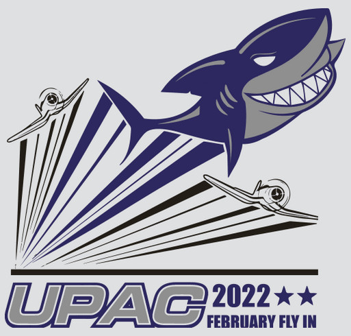 UPAC February Fly-In shirt design - zoomed