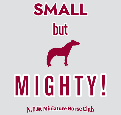 N.E.W. Miniature Horse Club 2022 T-shirt Sale shirt design - zoomed