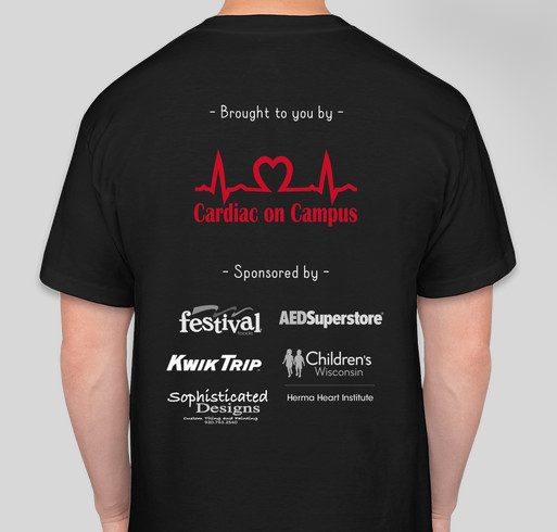 Red Tutu Trot 2020 Fundraiser - unisex shirt design - back